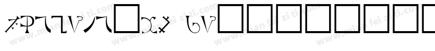 fzsibts_da gb10字体转换